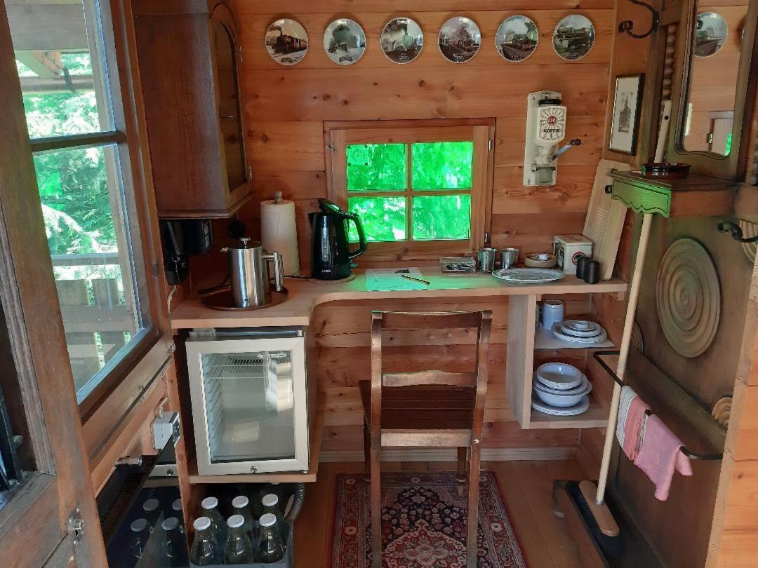 Baumhaus Wolfshoehle Fischach 외부 사진